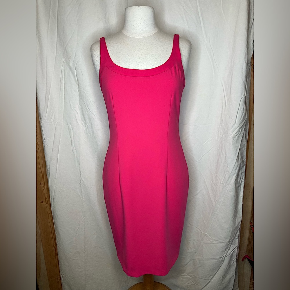 Georges Rech hot pink dress